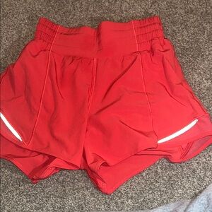 lululemon athletica HOT PINK Athletic Shorts